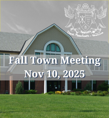 Fall Town Meeting Nov 10, 2025