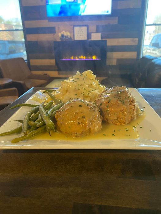 Tavern on the Line’s chicken “crackettes,” available every other Wednesday (not every Wednesday).