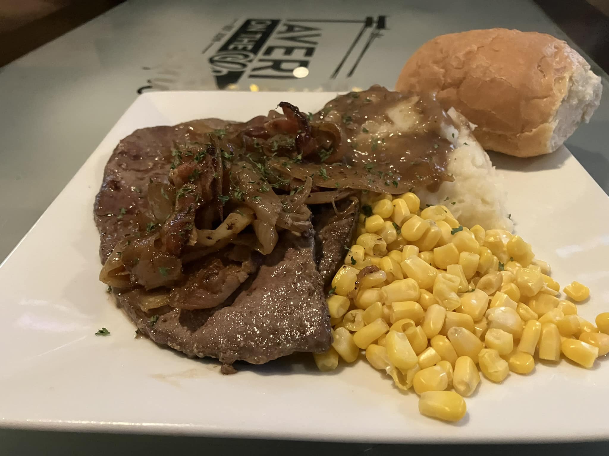 Where else can you get liver and onions? You may find it on special at Tavern on the Line.