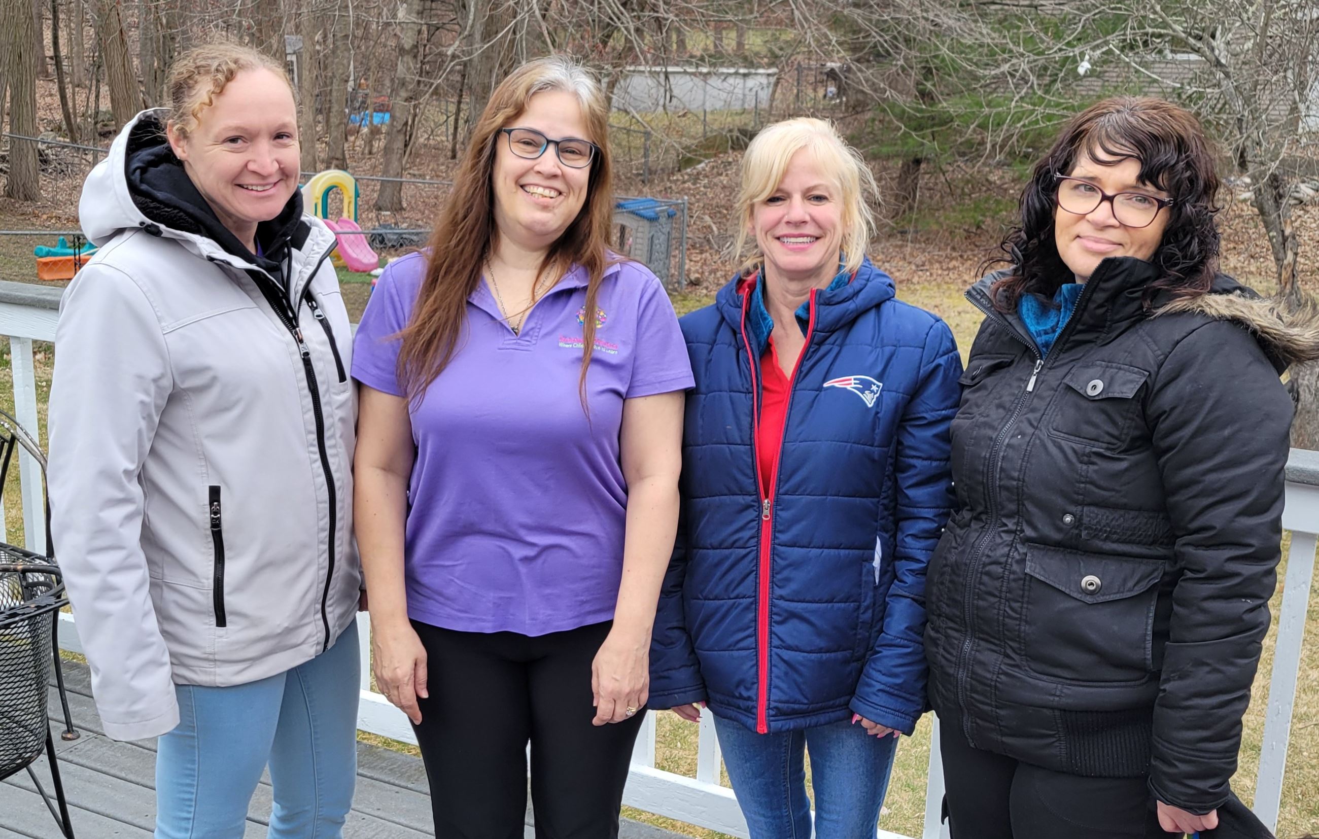 Staff at Tenderhearts, Rachael Richard, owner Barbie Bergstrom, Elaine Hanvey, Mariela Perez.