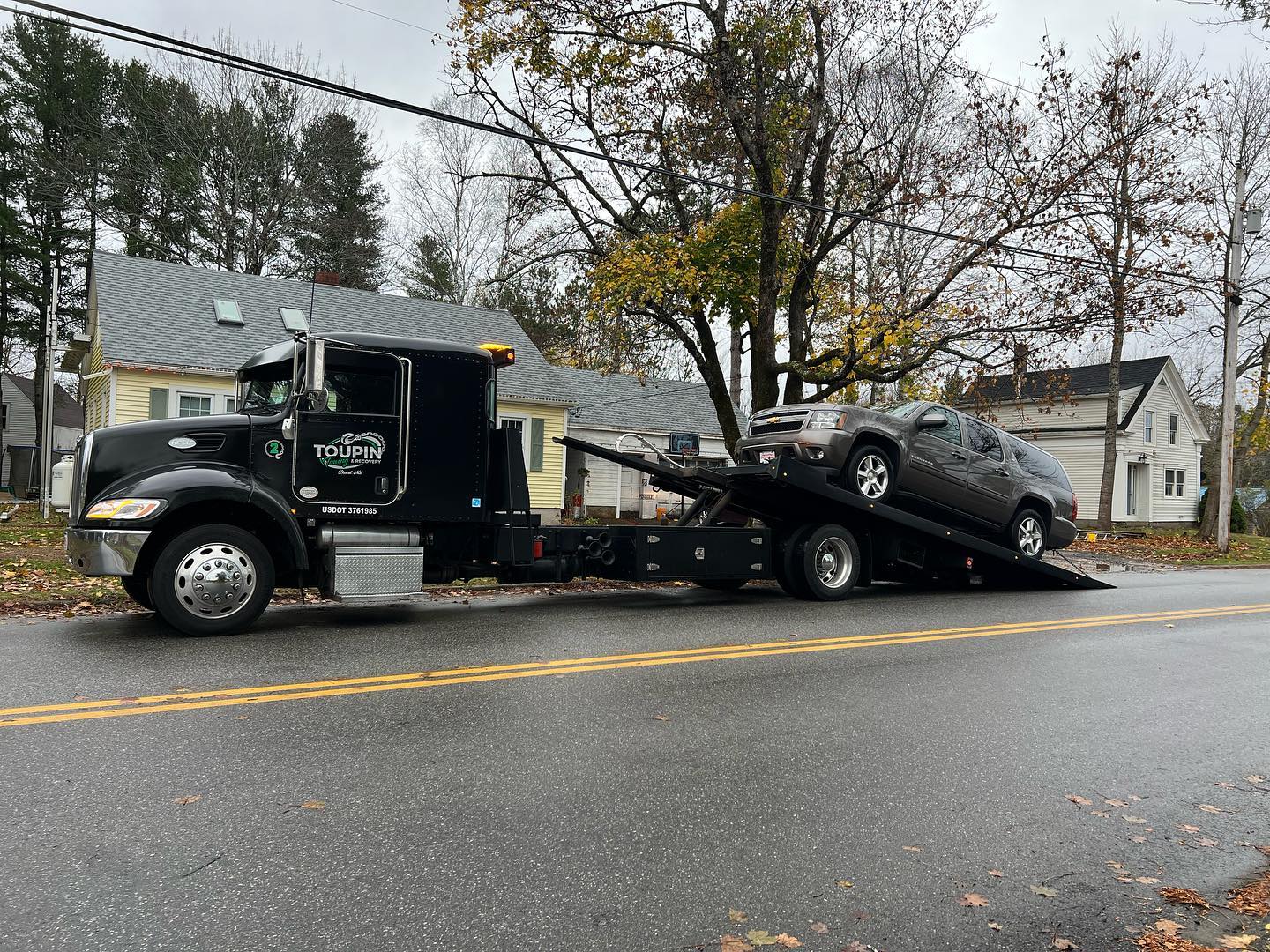 Toupin Towing & Recovery is the largest AAA vendor in the Merrimack Valley. (COURTESY BRYAN TOUPIN)