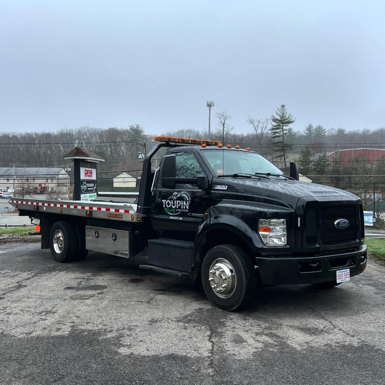 If you’re in a bind on the road, Toupin Towing & Recovery is there for you. (COURTESY BRYAN TOUPIN)