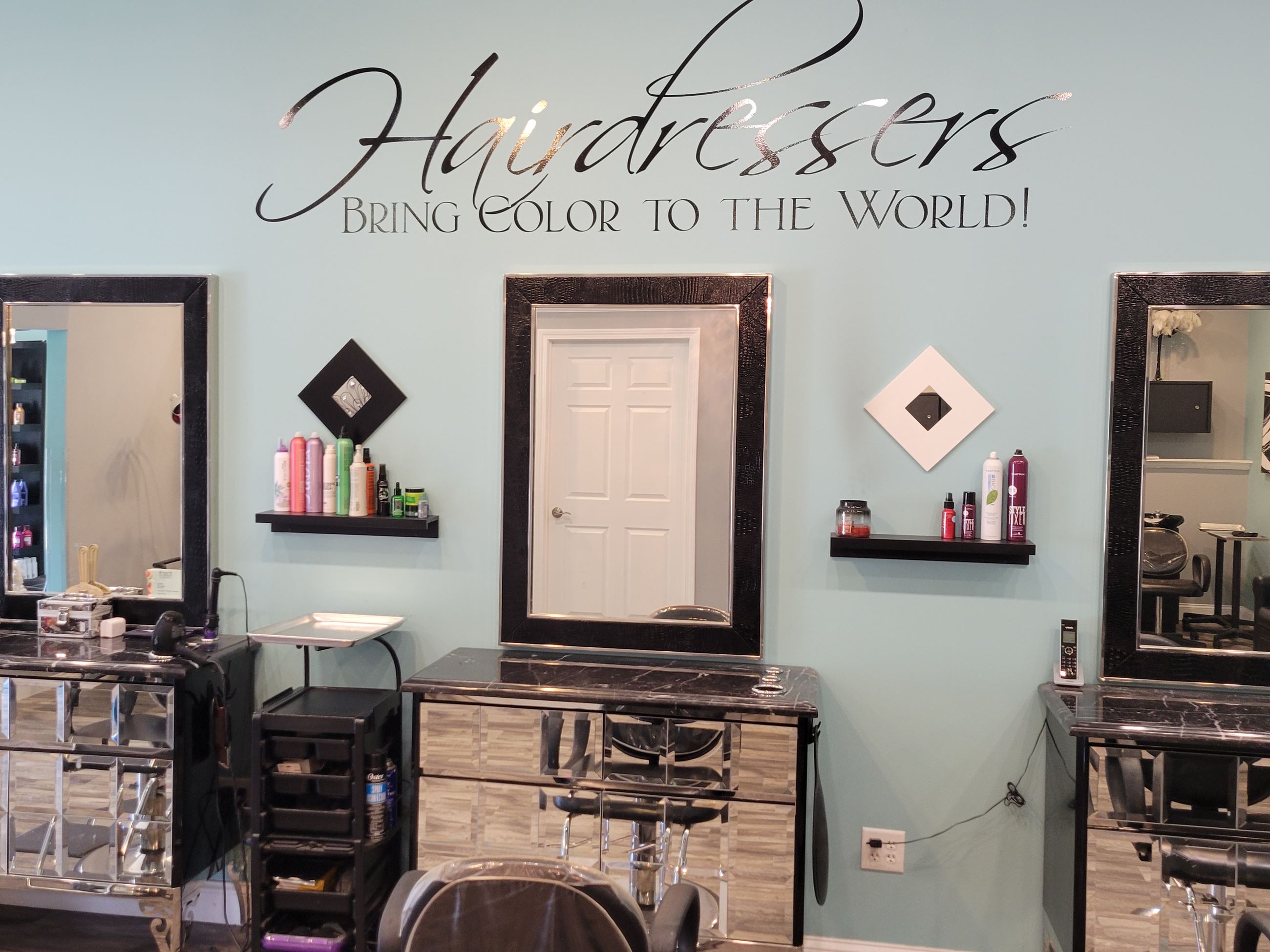 Silvar Shears has a couple of chairs available for stylists. (DRACUT ECONOMIC DEVELOPMENT PHOTO)